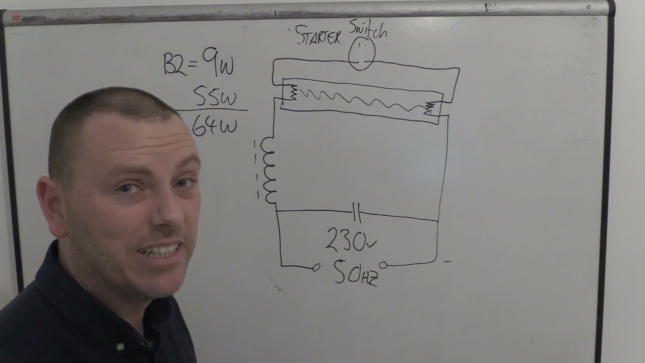 How do Fluorescent lights work? calculation and P F Correction