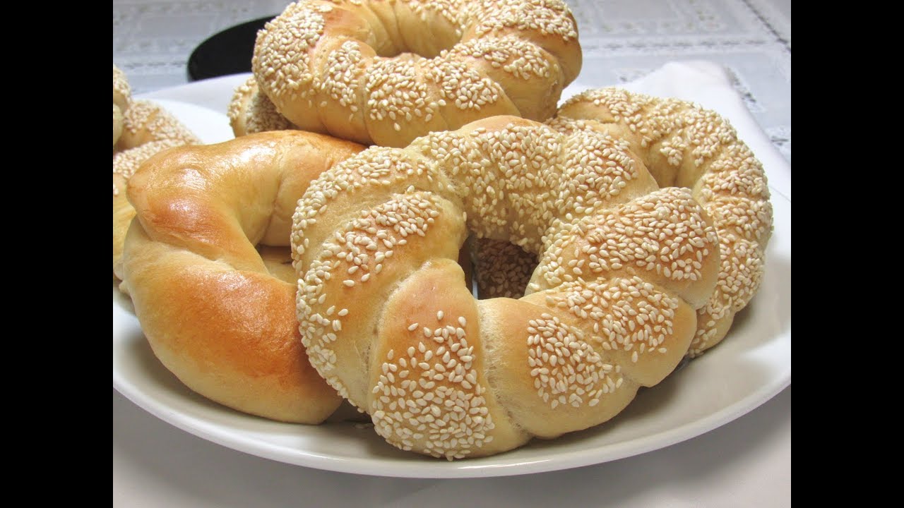 Turkish Simit الكعك الطري الهش على الطريقة التركية خفيف كالقطن يستحق التجربة