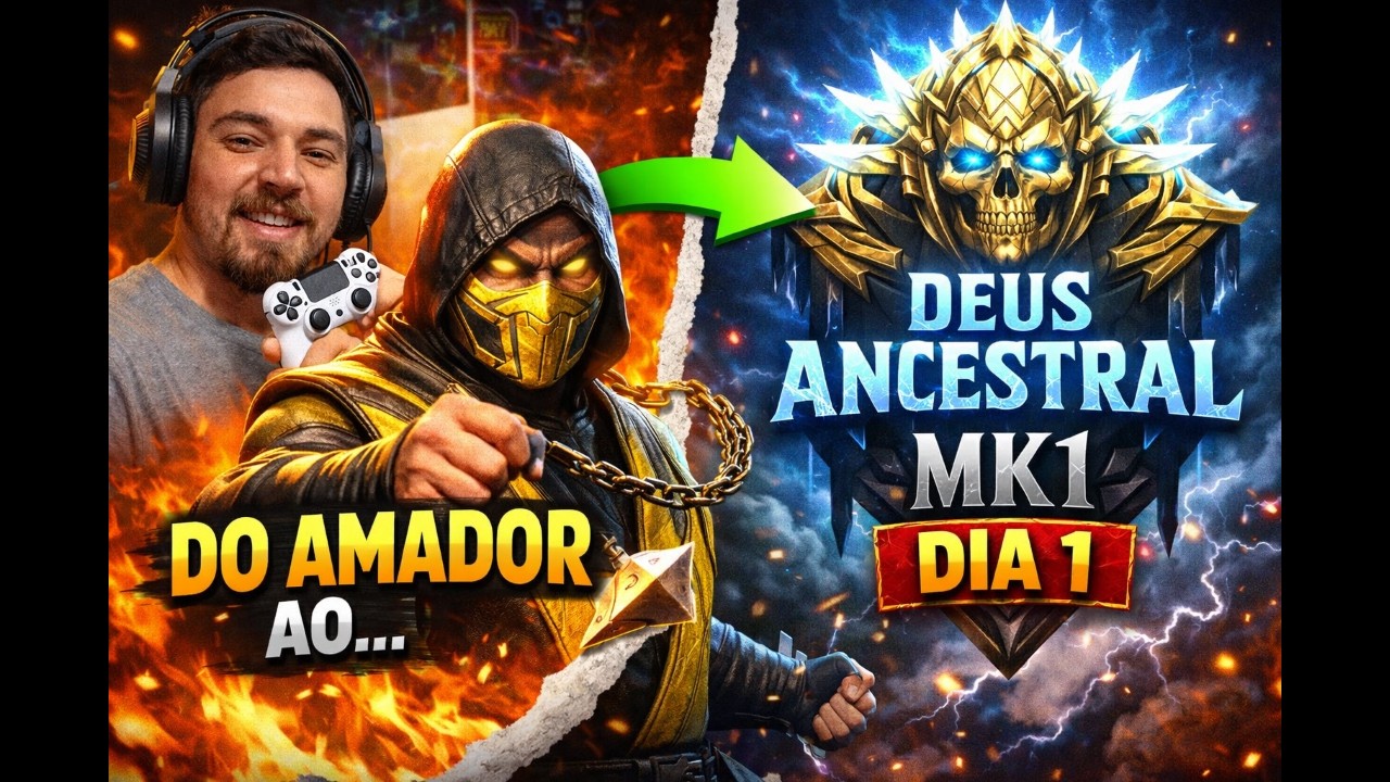 DO NOOB AO DEUS ANCESTAL👑 #dia1
