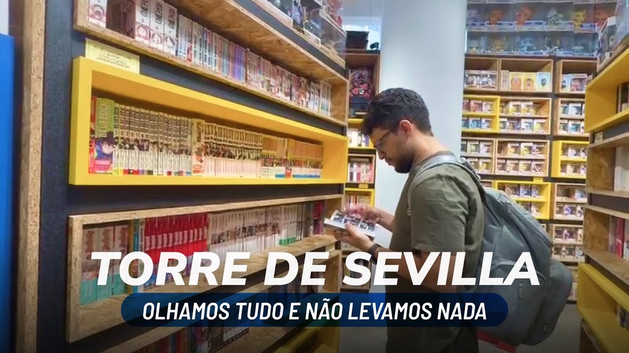 Olhamos tudo e não levamos nada | uma voltinha do Centro Comercial Torre de Sevilla 🇪🇸