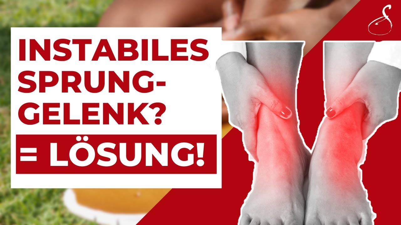 Instabiles Sprunggelenk? Die Lösung! │ SanoGym