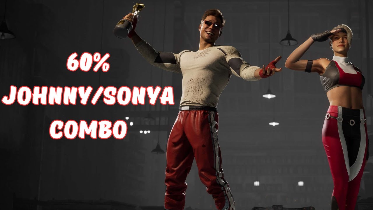 Johnny Cage 60% METERLESS Combo - Sonya Kameo