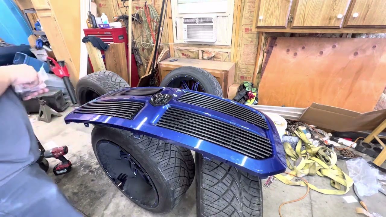 4th gen ram billet grille install