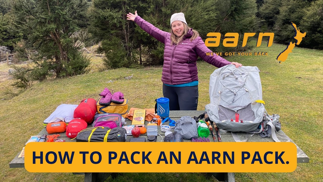 How to Pack and Aarn Back Pack and Aarn Balance Pockets