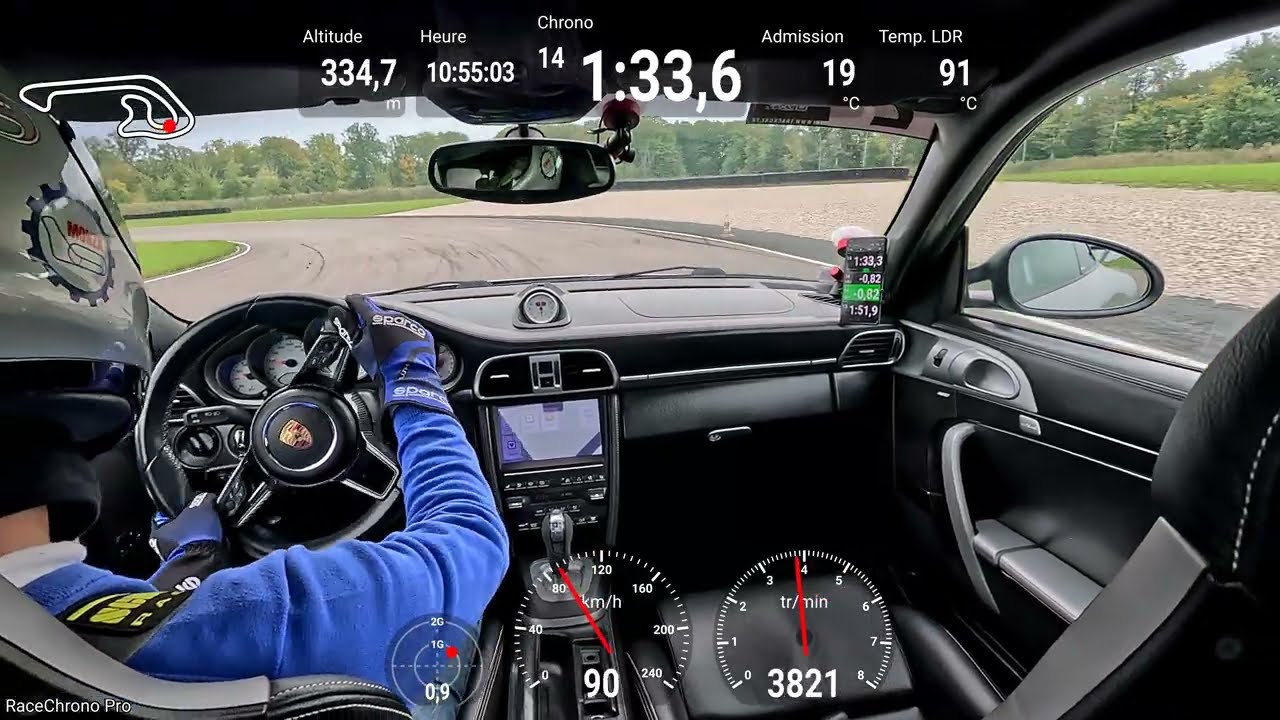 Circuit de Mirecourt 03.10.2025 Porsche 997.2 Carrera S J14 1:51,1