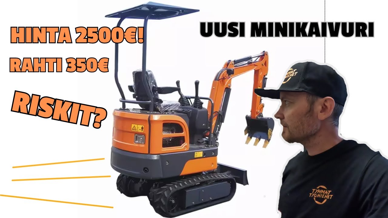Uusi HALPA kaivinkone 2500€! Paras idea ikinä!?