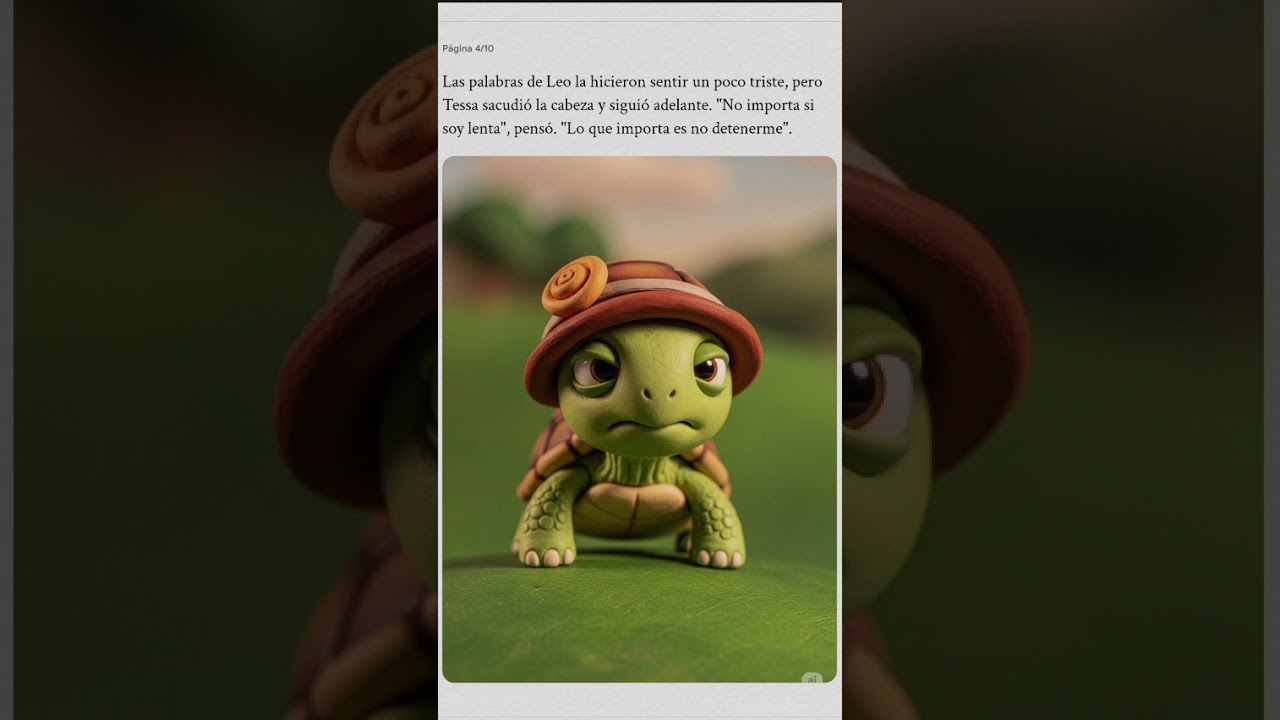📖 Tessa, la tortuga tenaz  #cuentosinfantiles #cuentosconvalores #cuentosparani&ntilde;os