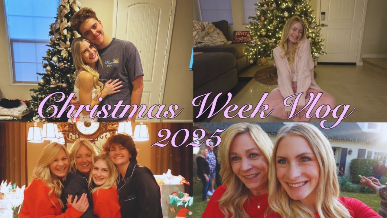 CHRISTMAS WEEK 2025 (haul, presents, hobbies, & family)