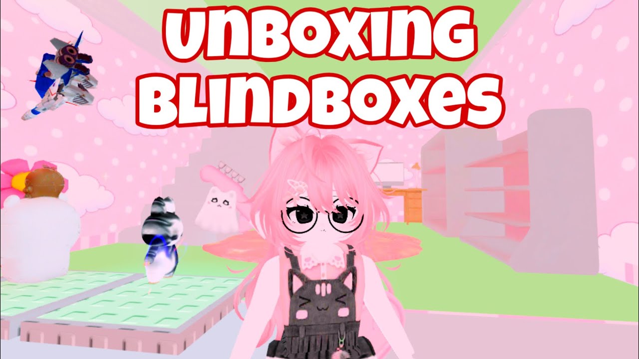 Roblox Blindbox Unboxing game!?💗⭐️ Everything is pink!