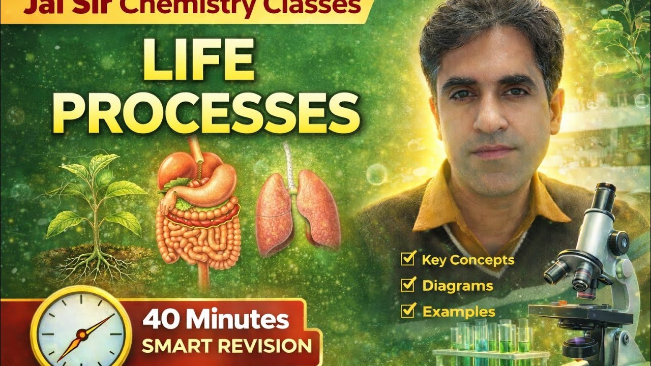 Life process class 10th (ONE SHOT) in 45 minutes 