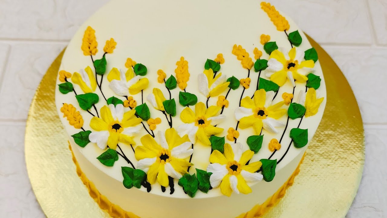 cake new tricks/cake decorating ideas/floral design#aamisbakes