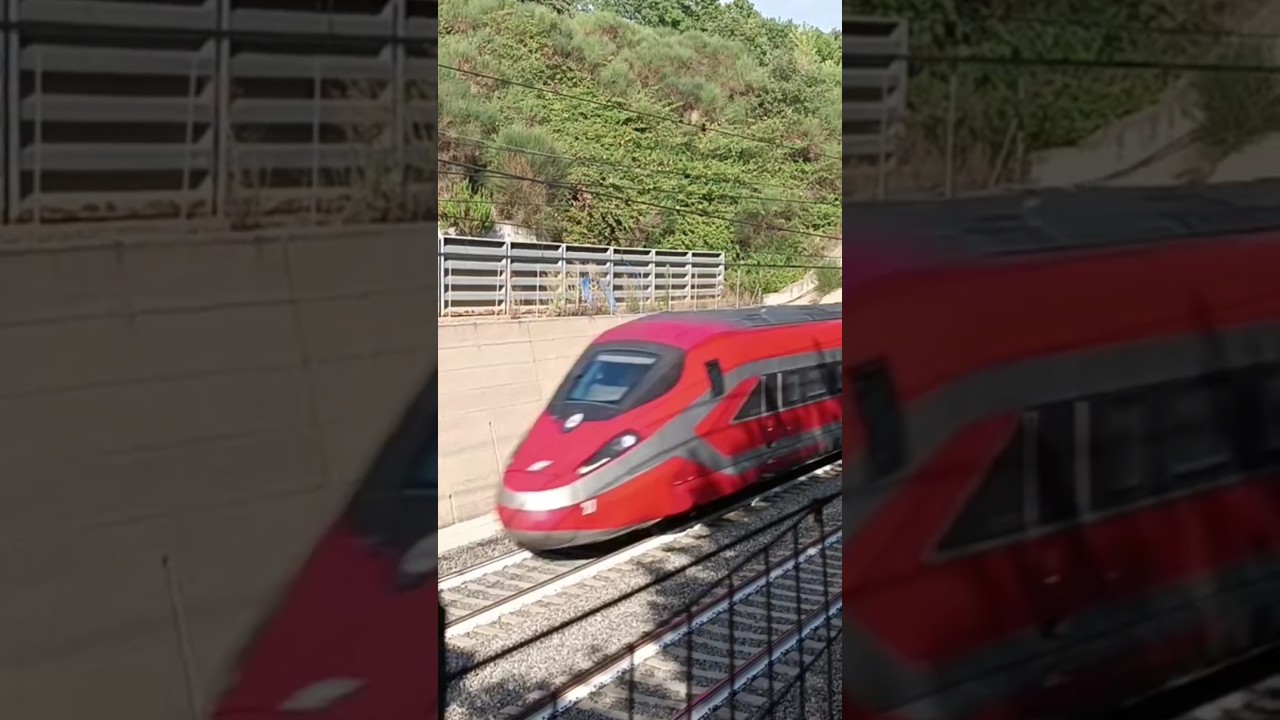 ETR 400 Frecciarossa 1000 nuova livrea sulla DD FirenzeRoma. #railway #trainspotting #train #treno