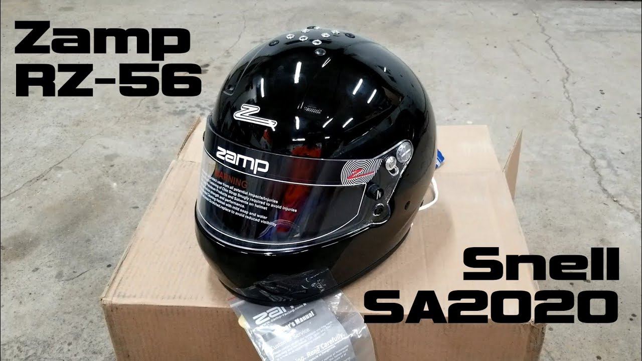 Zamp RZ-56 SA2020 helmet unboxing