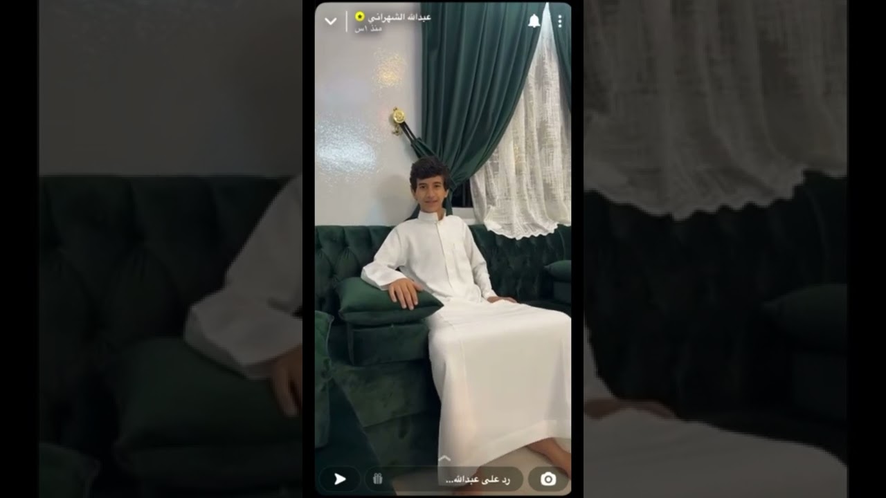 سنابات عبدالله الشهراني مع عبدالرحمن