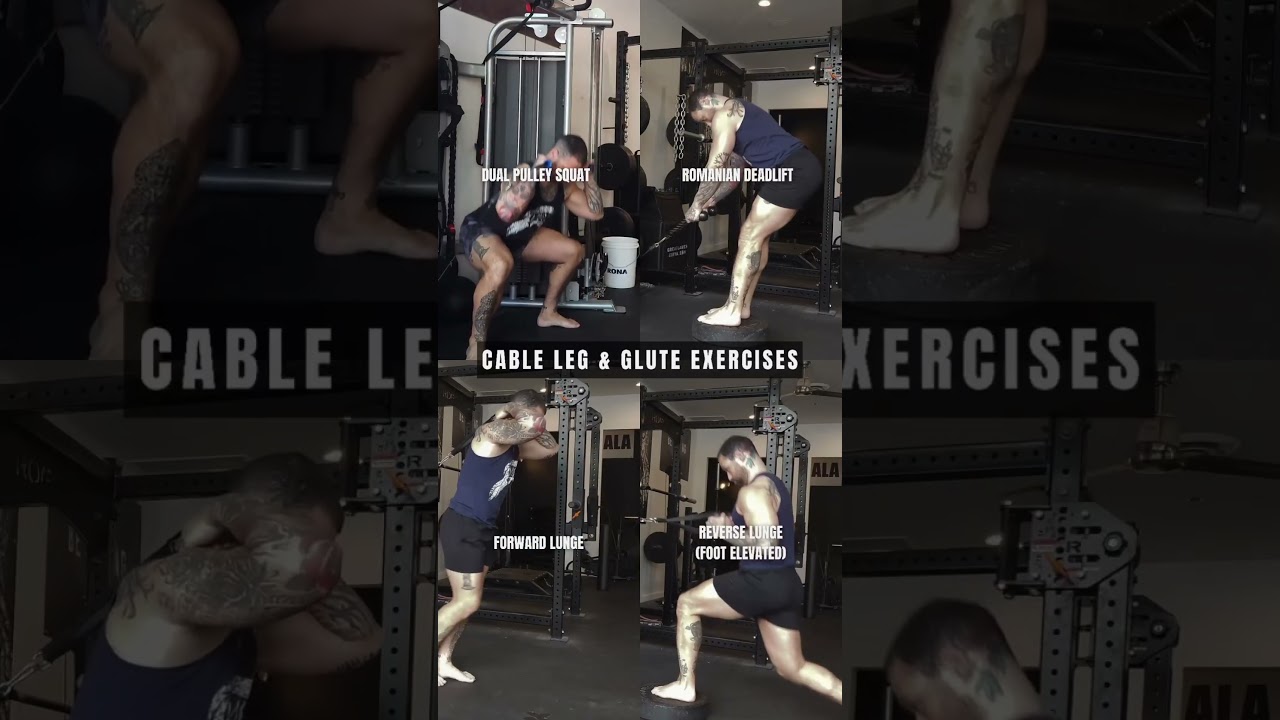 Cable-Only Leg & Glute Training | Best Exercises for Muscle Growth