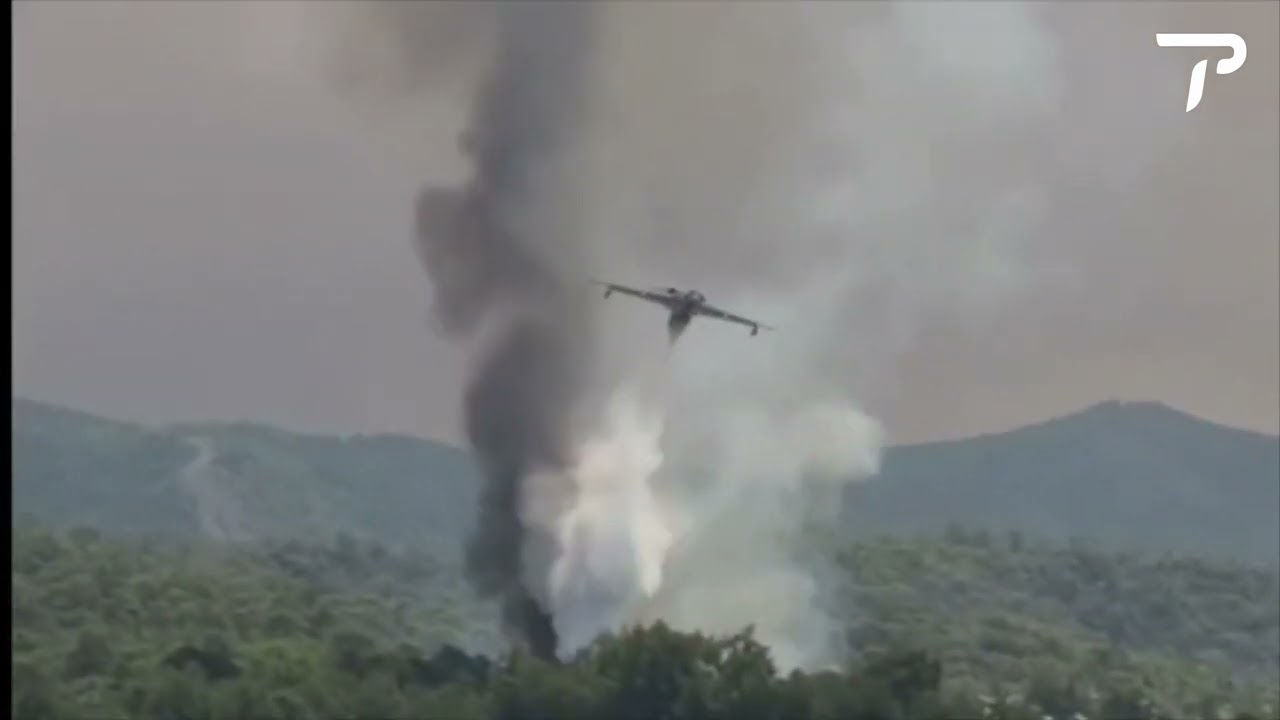 Massive Wildfire Erupts in Southern Turkey as Hundreds of Firefighters Respond