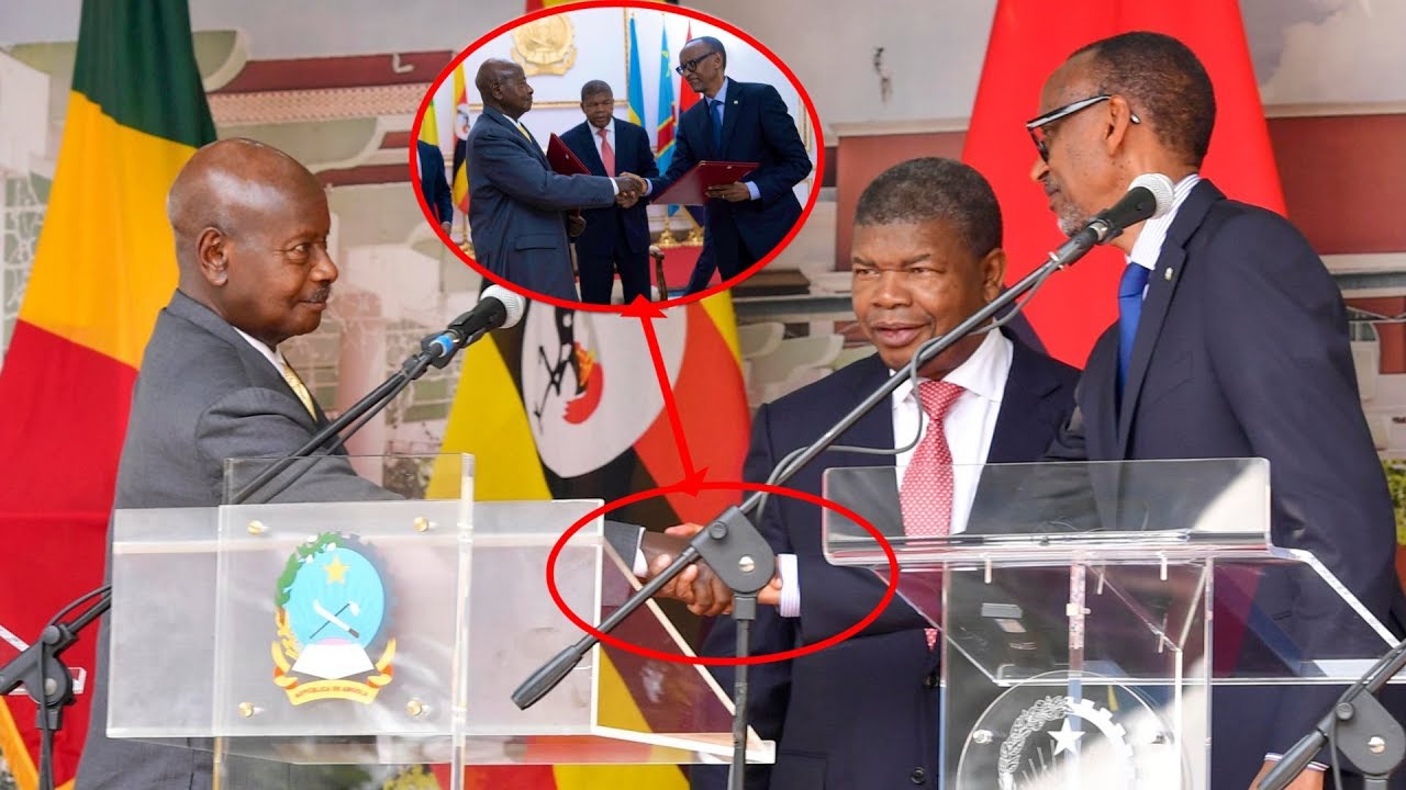 NGIYO IMYANZURO Y' INAMA KAGAME NA MUSEVENI MURI /AMASEZERANO YASINYWE MURI ANGOLA