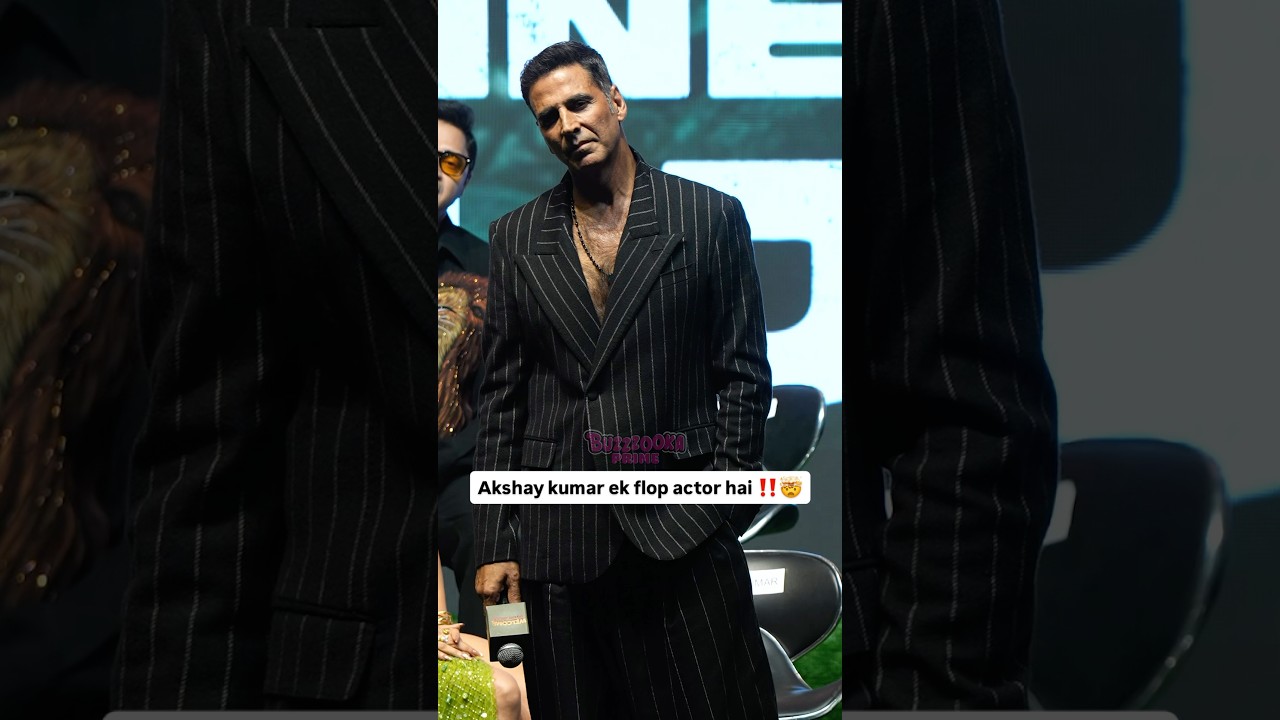 Akshay Kumar giving a savage reply to the media&rsquo;s question.‼️#akshaykumar #buzzzookaprime