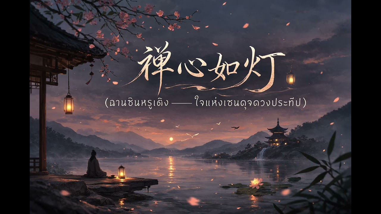 禅心如灯 by THANA B #ai 