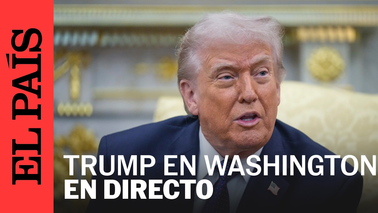 DIRECTO |Trump celebra una ceremonia de firma en el Despacho Oval | EL PAÍS