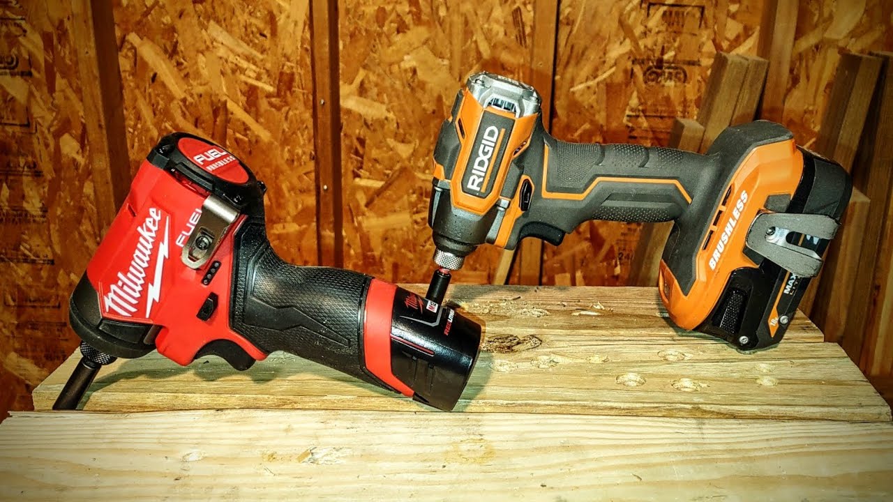 Milwaukee M12 Gen3 vs Ridgid Subcompact Gen1 Impact Driver