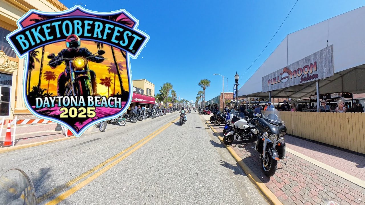 Biketoberfest 2025 Kickoff | Main Street & Speedway Vibes on Thursday Morning