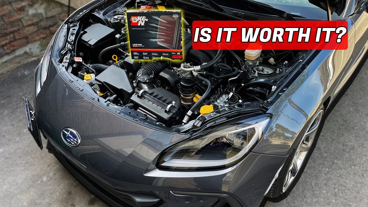 K&N DROP IN FILTER INSTALL (SOUND & ACCELERATION TEST)