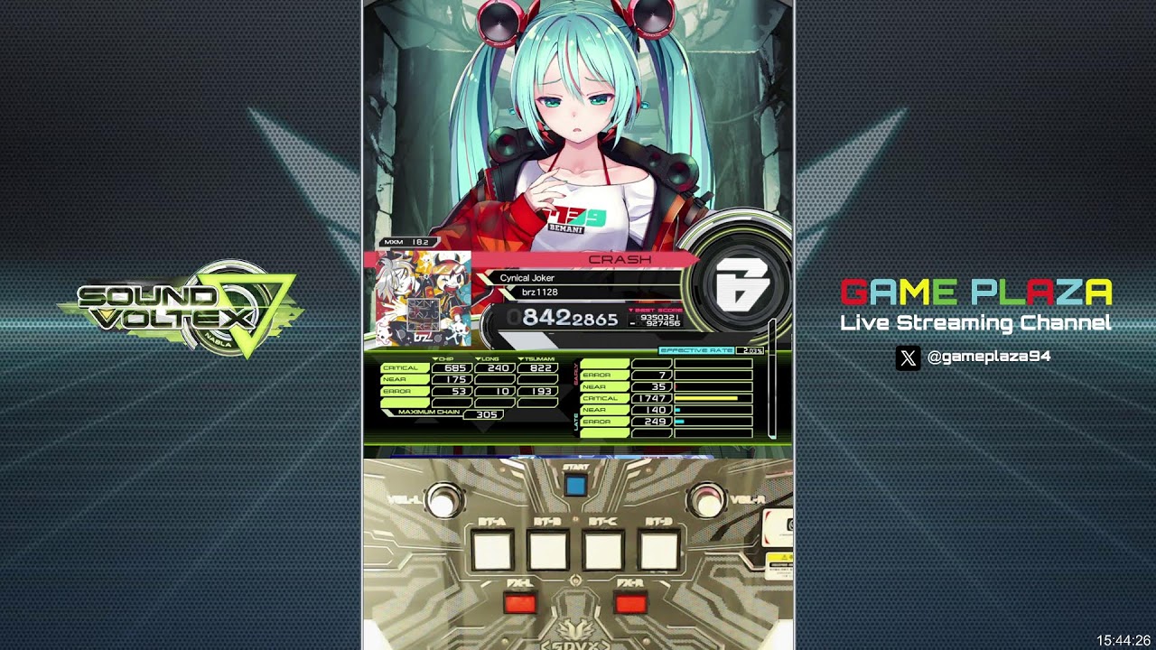 광주 게임플라자 SOUND VOLTEX VM (6번기) LIVE