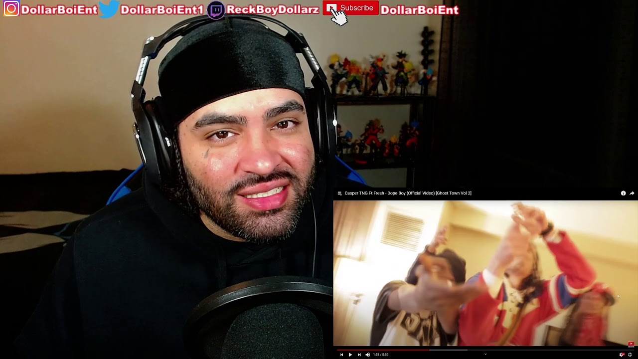 Casper TNG Ft Fresh - Dope Boy (Official Video) New York Reaction [DollarBoiEnt]