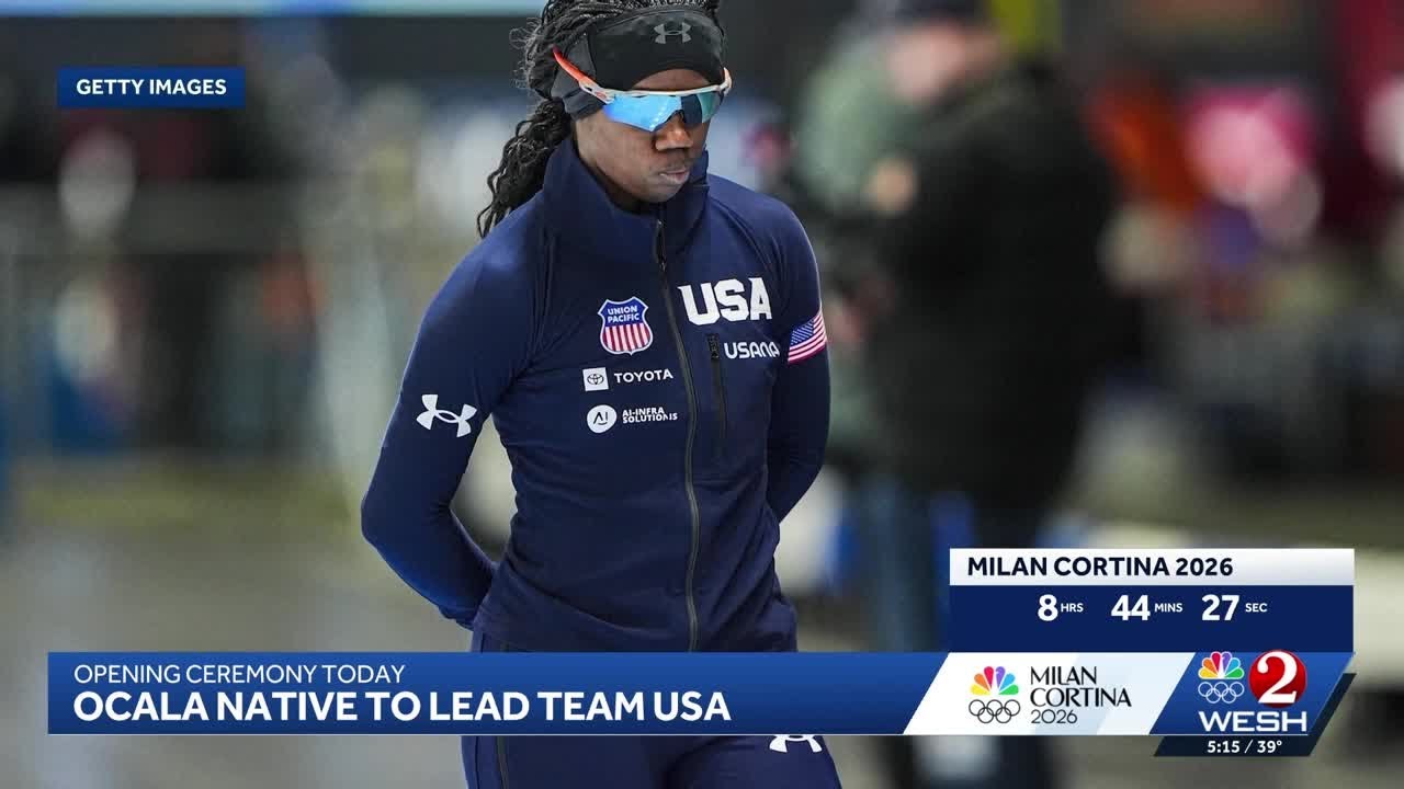 'Proudest moment': Family pride in Central Florida as Erin Jackson takes the Olympic stage