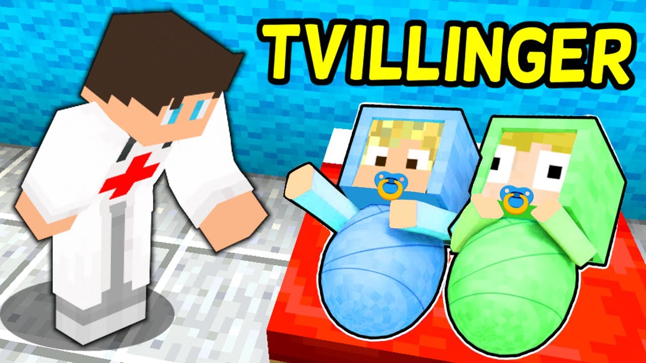 Livet Som TVILLINGER i Minecraft!!