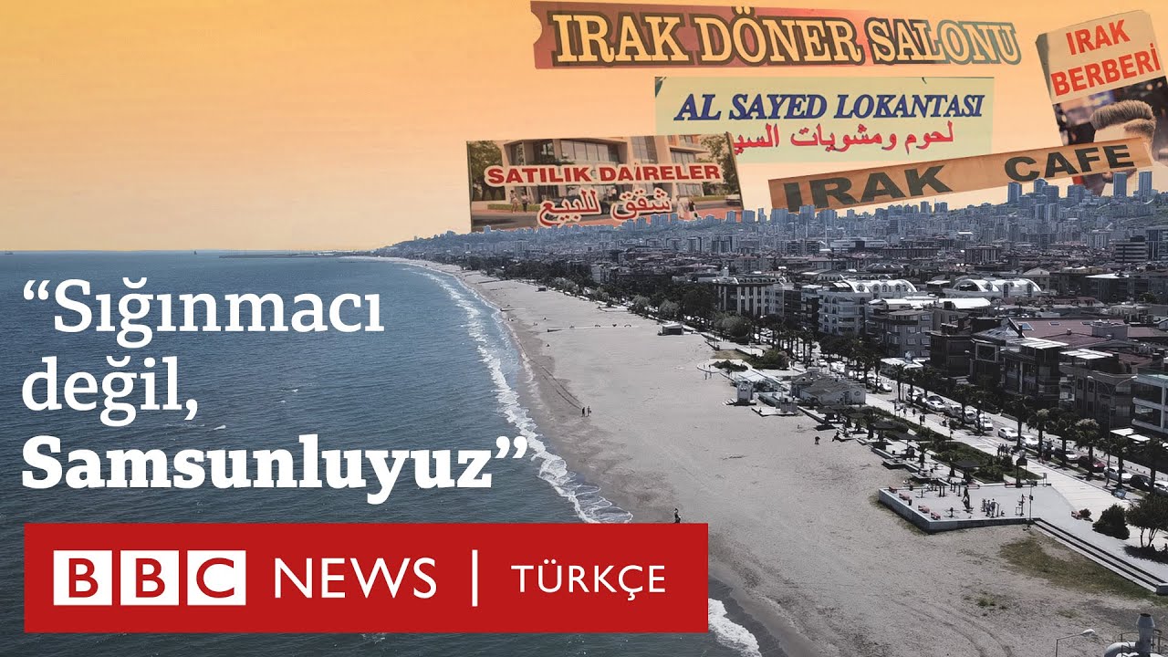 Samsun'daki Iraklılar: 'Sığınmacı değil, buralıyız'