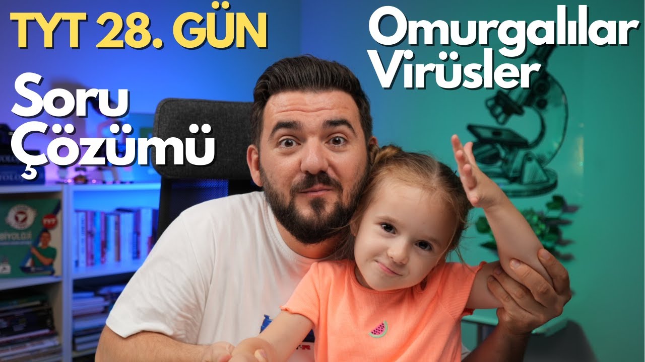 Omurgalılar Virüsler Soru Çözümü | 39 Günde TYT Biyoloji Kampı | 28. GÜN | yks2025