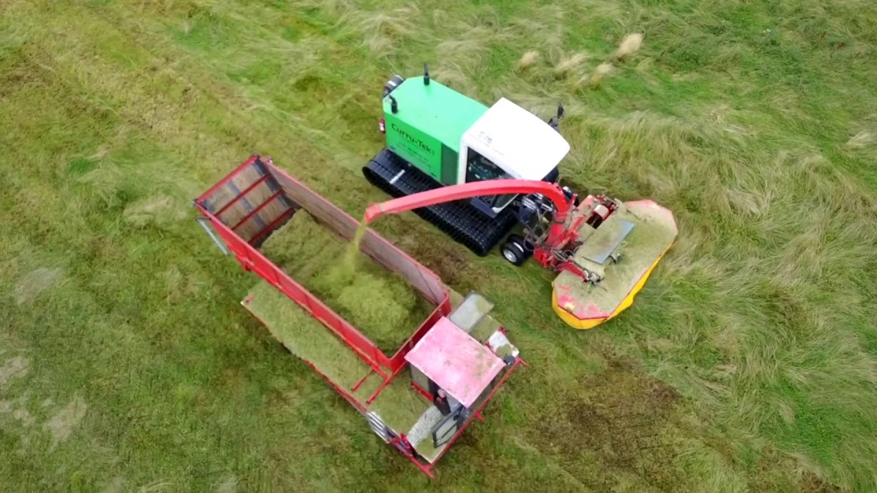 Curru-Tek - Klipning og bj&aelig;rgning af gr&aelig;s fra v&aring;domr&aring;der ved Lindenborg &Aring;