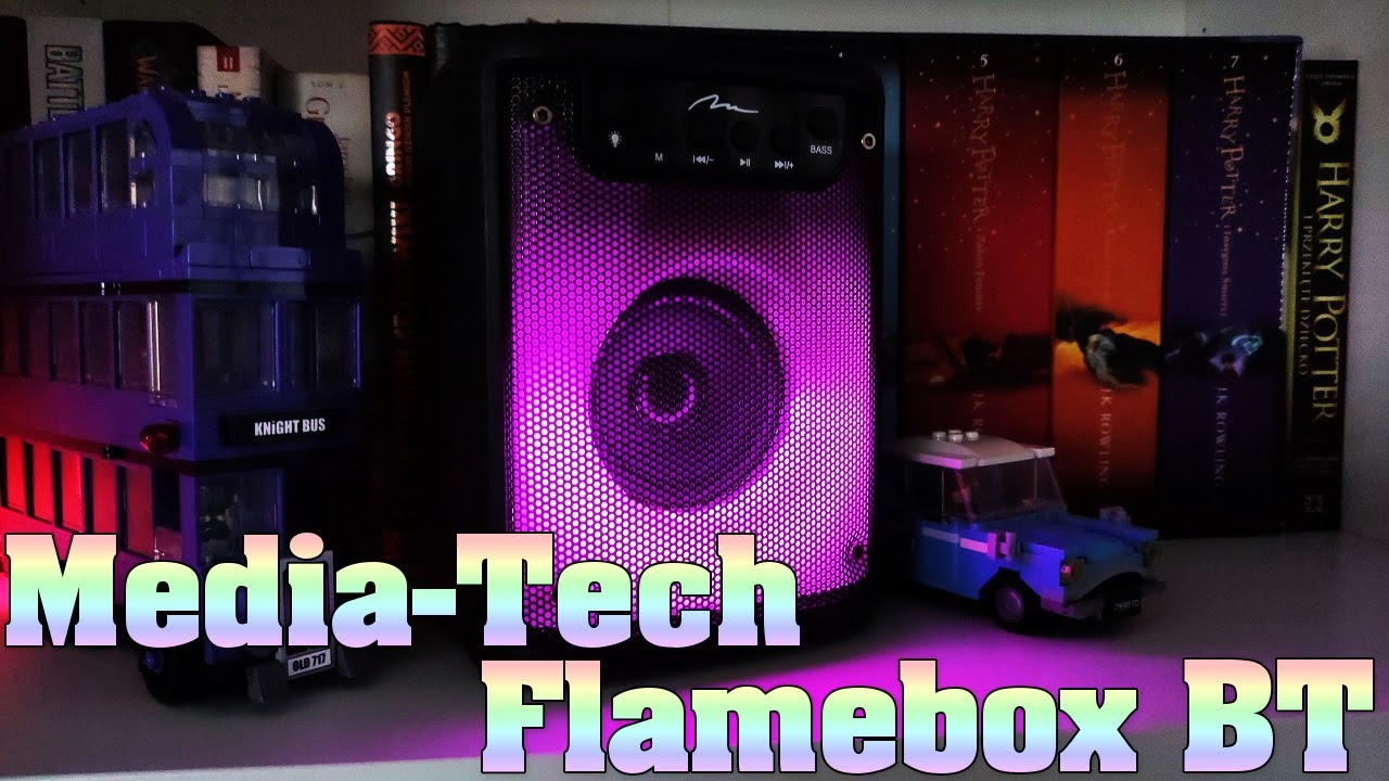 Media-Tech Flamebox BT - niewielki głośnik ze świetnym podświetleniem! |test, recenzja, review