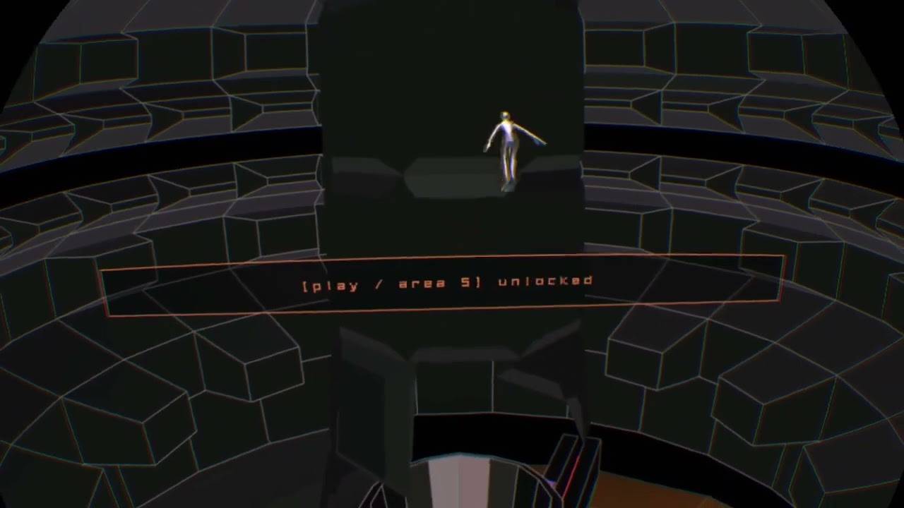 Rez Infinite: The URANUS - Clear area 4 in play mode or travelling mode (PSVR PS5)