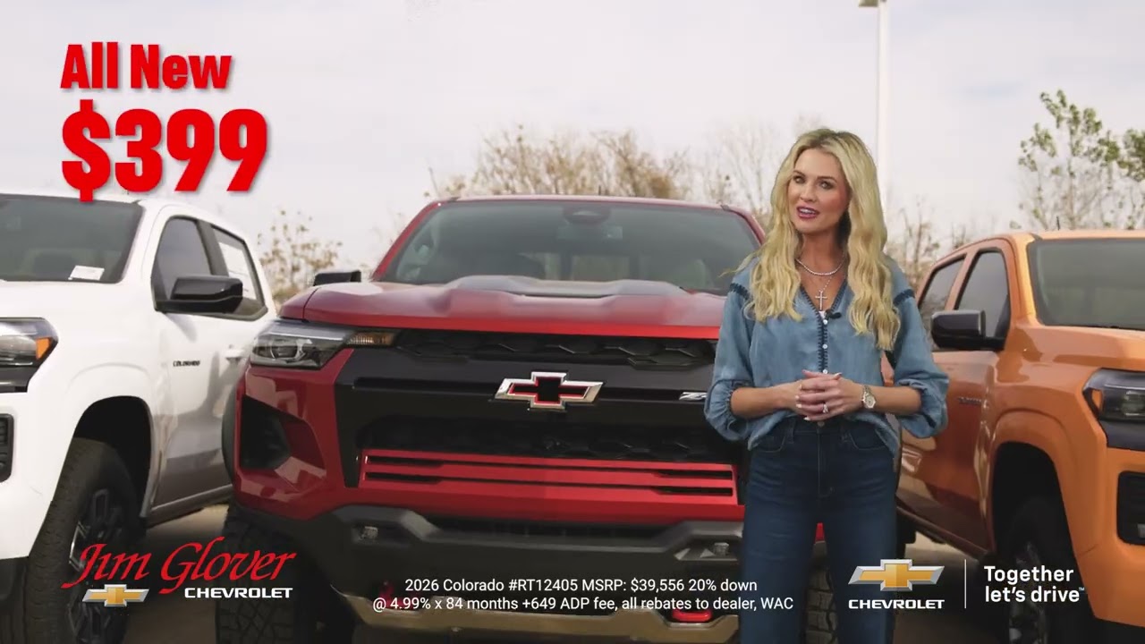 New Year and The BIGGEST Discounts | JimGloverChevy.com