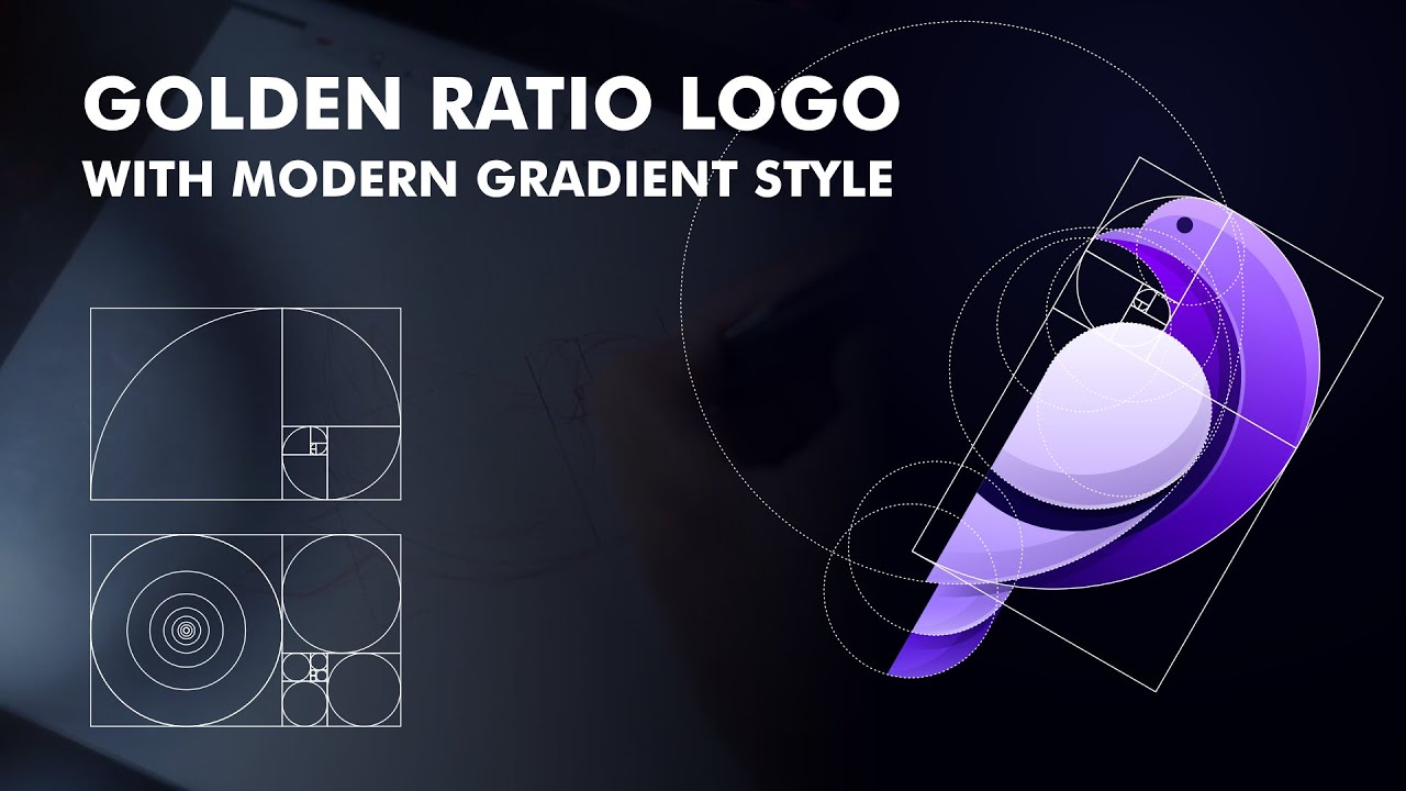 HOW TO IMPLEMENT THE GOLDEN RATIO GRID TO YOUR LOGO - START TO FINISH TUTORIAL - CORELDRAW 2018