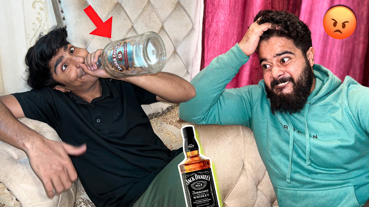 DRUNK PRANK ON @SyedFahad. GONE EXTREMELY WRONG 😨