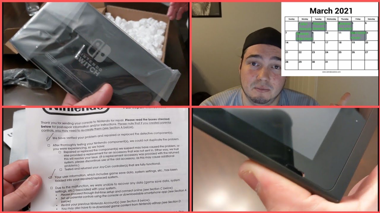 Nintendo Switch Warranty Repair Experience!