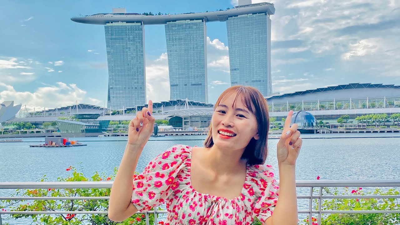 【🇸🇬4K】Singapore Marina Bay Sands & Merlion Park Walking Tour