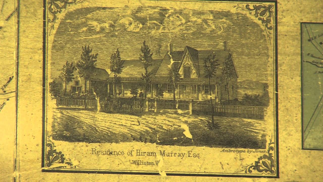 Vermont History Corner - special focus on a unique map and historic photo