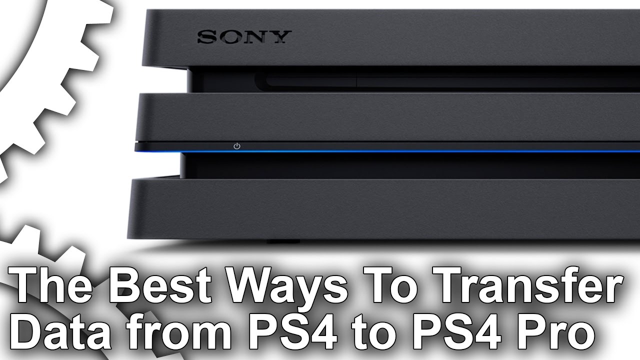 Как перенести данные с жесткого диска PS4 на PS4 Pro