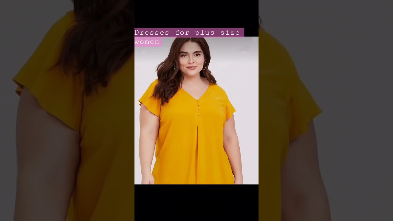 Attractive tops for plus size women