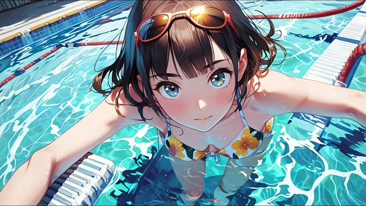 Summer Poolside Lofi Beats | Relaxing Music for Study and Chill
