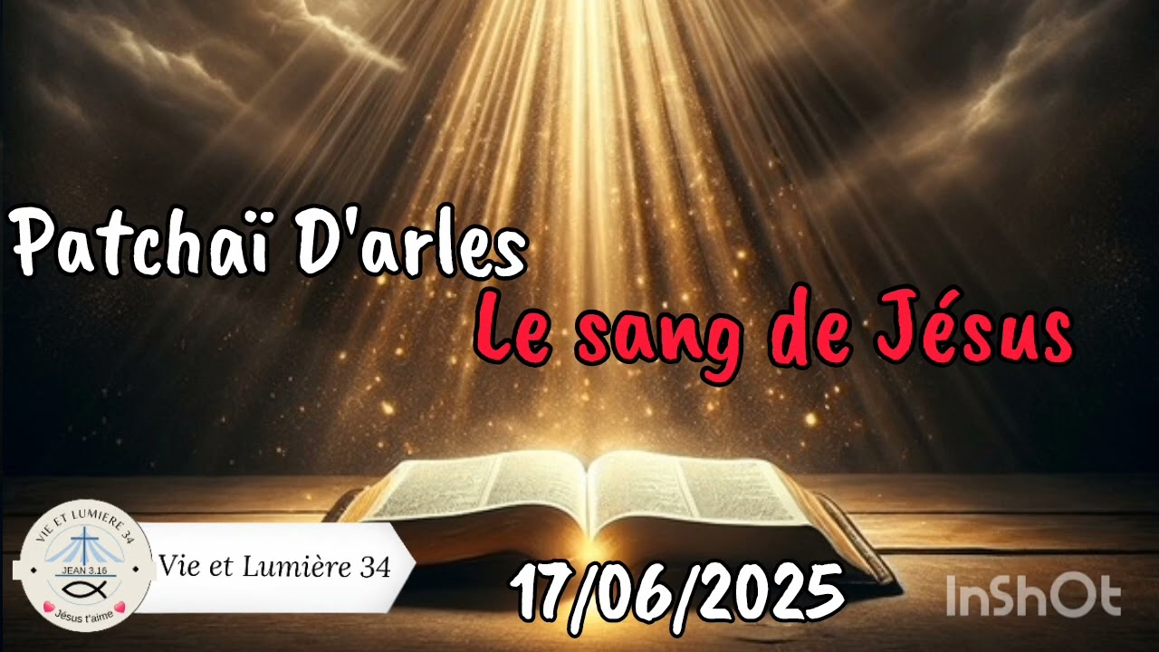 ✨️🎤 Pr&eacute;dication | Patcha&iuml; D'arles 