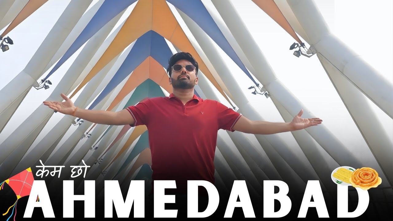 TRP Ahmedabad Vlog | Heritage, Science City, Atal Bridge & Street Food Tour