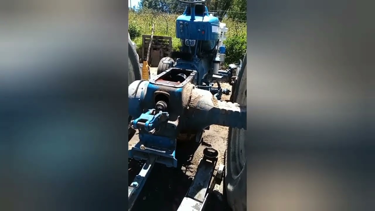 cambio de corona y piñón i reparación de sistema hidraulico i frenos de ford 6600🚜🚜👍👍