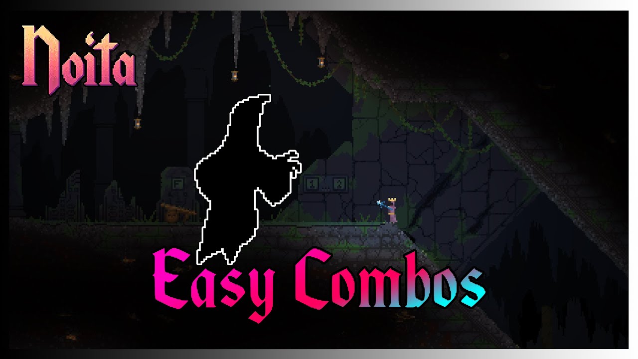 Простые комбо и уничтожение [УДАЛЕНО] для неограниченного количества заклинаний! | Noita