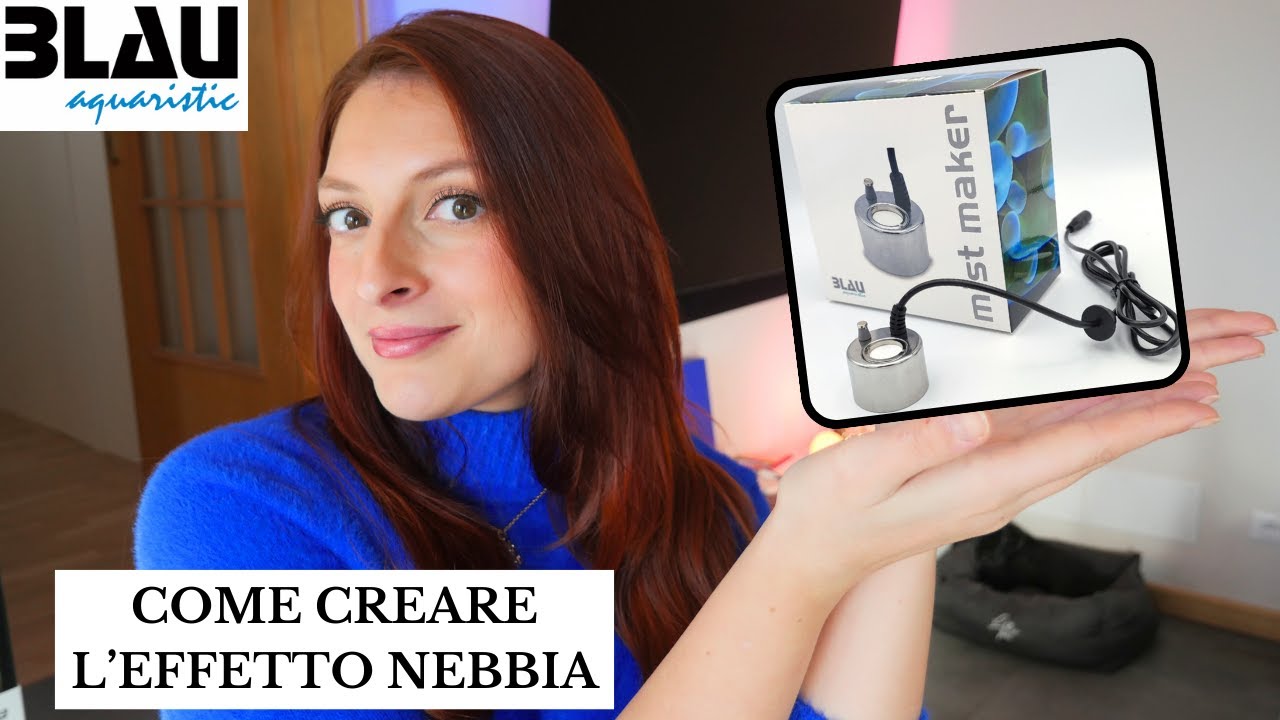 Come creare l'EFFETTO NEBBIA! Mist maker BLAU